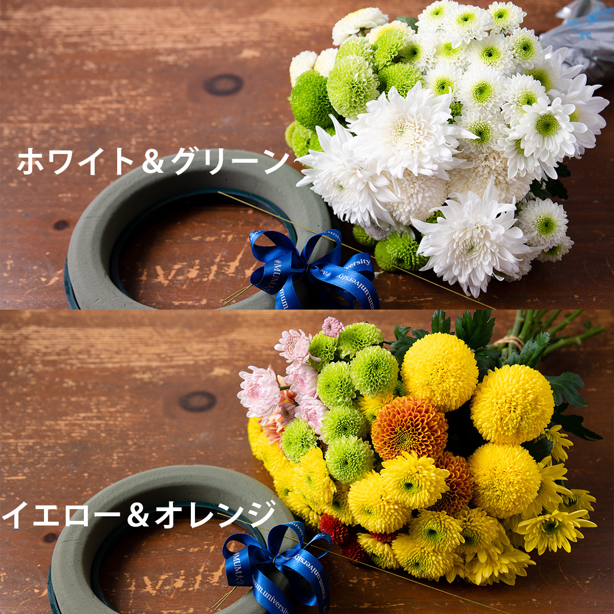 マムリースキット(セット)】～「White＆Green」+「Yellow＆Orange